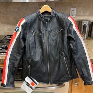 Brand new ladies BMW Motorrad leather jacket